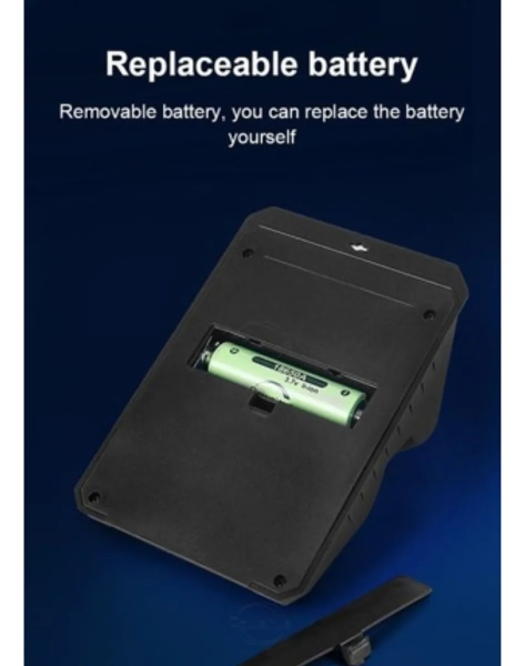 Lampara mata moscos con panel solar